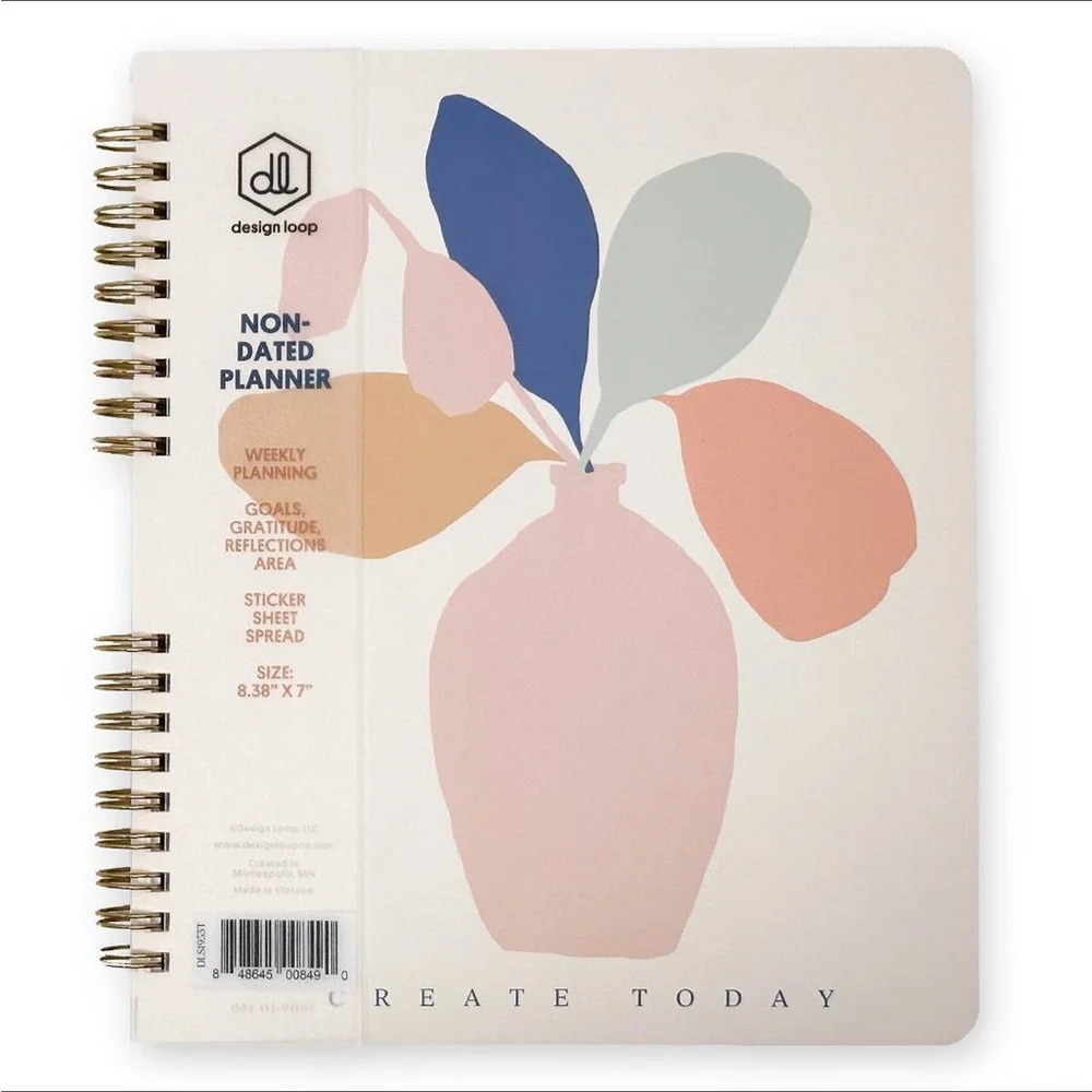 Design Loop Undated Planner
